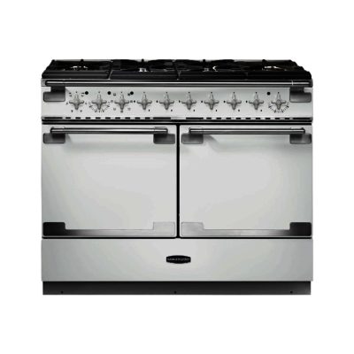 Rangemaster Elise SE 110cm Dual Fuel 94320 Range Cooker in White with 6 Burner FSD Hob